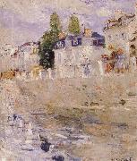 Berthe Morisot The Dock of Buchwu Sweden oil painting artist